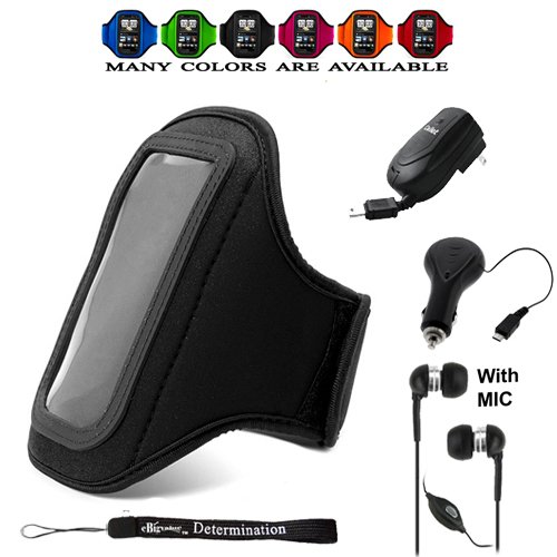 Comfy Sport band / Workout Armband Adjustable Neoprene Velcro Strap (Black) For Nokia Latest Smartphone + Retractable Car Charger
Comfy Sport band / Workout Armband Adjustable Neoprene Velcro Strap (Black) For Nokia Latest Smartphone + Retractable Car Charger