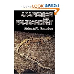 Adaptation and Environment