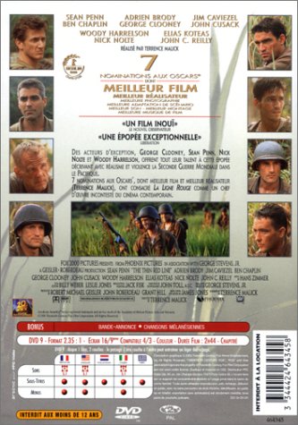 City Travel Guides Discounted  DVD : La Ligne rouge