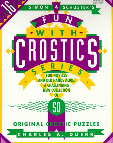 Books : S & S Fun with Crostics # 16 (Simon & Schuster's Fun with Crostics)