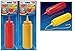 Combo-Fake Squirt Mustard and Ketchup Bottle Prank Gag Set by BWacky