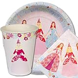 Meri Meri Princess 7 Inch Small Plates 12 Pack