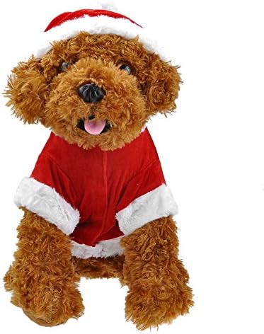 Yoption Pet Puppy Dog Christmas Clothes Santa Claus Costume Outwear Coat Apparel Hoodie (XXS) by Smartbargain