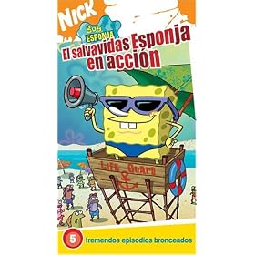 Spongebob Squarepants - El Salvavidas Esponja en Accion [VHS]