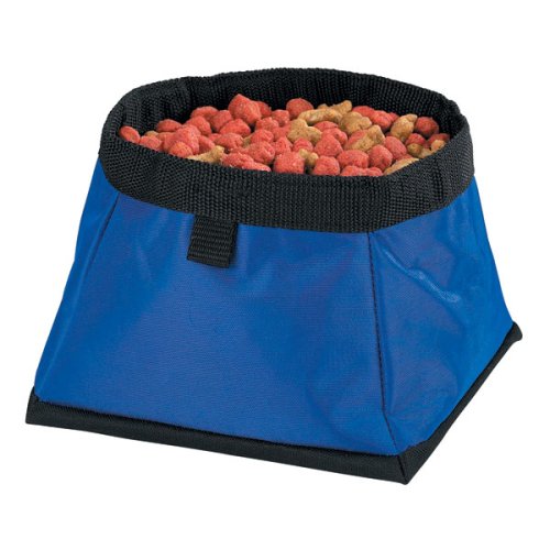 Waterproof Portable Dog Pet Travel Bowl Holds 2 Qts