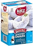Katz Gluten Free Powdered Donuts, 10.5 Ounce, Certified Gluten-Free - Kosher - Dairy, Nut & Soy free - (Pack of 1)