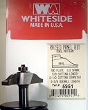 5951 OGEE STYLE RAISED PANEL ROUTER BIT 2-1/2 DIA X 3/4 CL X 1/2 SHANK X 1 REVEAL X 2-3/8 OAL