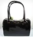 Kate Spade Patent Malcolm Brookline Satchel Bag Caf&eacute; Brown