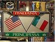Italian Princess License Plate Frame