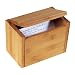 Kitchen & Housewares : Lipper International Bamboo Recipe Box
