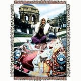 Janis Joplin - Woven Throw Blankets
