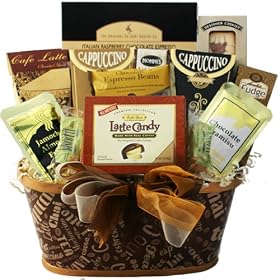 Crazy for Coffee Gourmet Food and Snacks Gift Basket