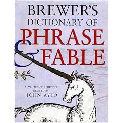 Brewer's Dictionary of Phrase And Fable 17th Edition