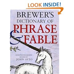 Brewer's Dictionary of Phrase and Fable 17th Edition