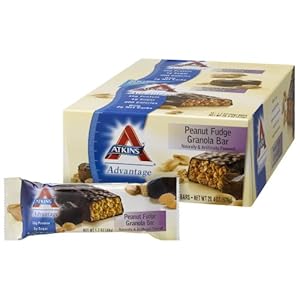 Atkins Nutritional, Advant Bar Penut Fudge Green , 1.7-Ounce (12 Pack)