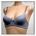  : Solb New $30 Grey Memory Foam Bra #1250 sz 32A