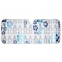 Type S SS13105A-4 Hibiscus Accordion Double Bubble Sunshade