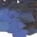 Navy Blue Sequin Square Diamond 1.5 inch Metallic Couture Loose Paillettes. Made in USA.