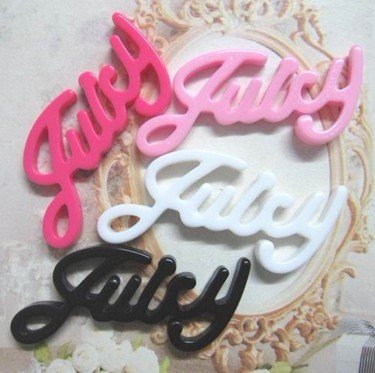 LOVEKITTY --- 4 pc Cute Resin Flat Back Kawaii Cabochons -- by lovekitty