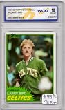 1981/82 Topps Basketball Card # 4 Larry Bird ROOKIE Boston Celtics In A Protective Display Case!