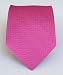 Apparel : 100% Silk Woven Solid Herringbone Fuschia Tie