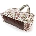 Anladia Cartoon Owl Print Oilcloth Shoulder Bag Canvas Strap Women Handbag