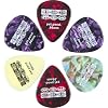 Ice Pix Stix Mini Suction Celluloid Guitar Picks Assorted Colors 6-Pack .96MM