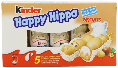 Kinder Happy Hippo Hazelnut 5 x 103.5 g (Pack of 10, Total 50 Bars) Kinder Happy Hippo Hazelnut 5 x 103.5 g (Pack of 10, Total 50 Bars) picture