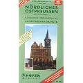 H�fer Stra�enkarten, N�rdliches Ostpreu�en (mit Memelland). Ma�st. 1:200.000.