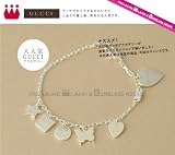GUCCI ブレスレット 234199-j8400-8106 SIZE17 グッチ レディースジュエリー・アクセサリー ブレスレット シルバー GUCCI ブレスレット