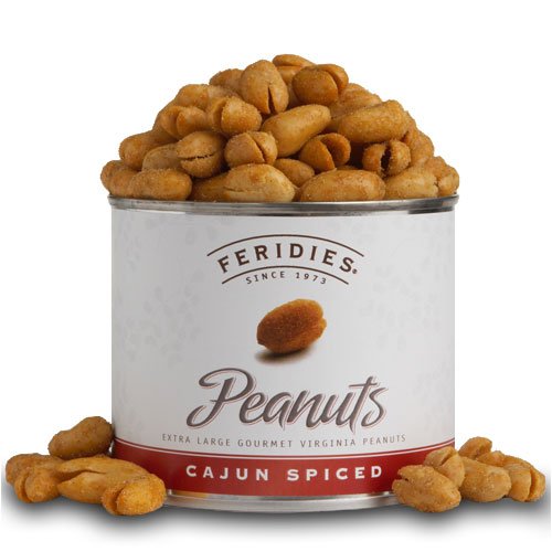 Childrens Toyshop  Gourmet Food : FERIDIES Cajun Virginia Peanuts, 9 Ounce Can