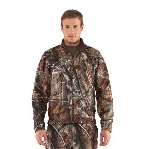 Men's UA Ayton II Fleece Camo Hunting Jacket Tops by Under Armour Extra Extra Large Realtree AP