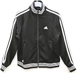 adidas(�A�f�B�_�X) 3�X�g���C�v�`�[�����u�j�b�g�W���P�b�g �u���b�N�~�z���C�g R4296 579183