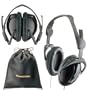 Panasonic RPHC100 Noise Cancelling Monitor headphones with folding design and carry pouch