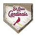St Louis Cardinals Home Plate Design Mouse Pad