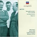 BRITTEN: Serenade for Tenor, Horn & Strings; Les Illuminations; Nocturne