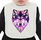 Galaxy Wolf ネクタイを有する有機ビブ Medium