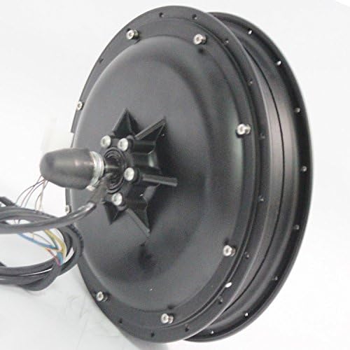 48V 1500W Brushless Gearless Hub Motor-Cassette Freehub for Electric Bike Rear Wheel