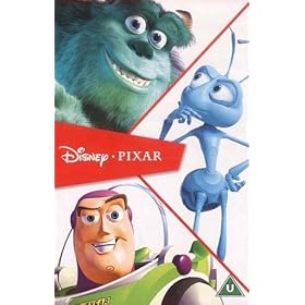 Pixar Box Set : Toy Story 2, A Bug's Life, Monsters, Inc. [VHS] [1995]