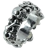 Skulls & Crossbones - Sterling Silver Ring