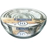 Anchor Hocking 10-Piece Mixing Bowl Value Set
