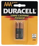 Duracell MN2400B2 AAA Alkaline Batteries (Pair)