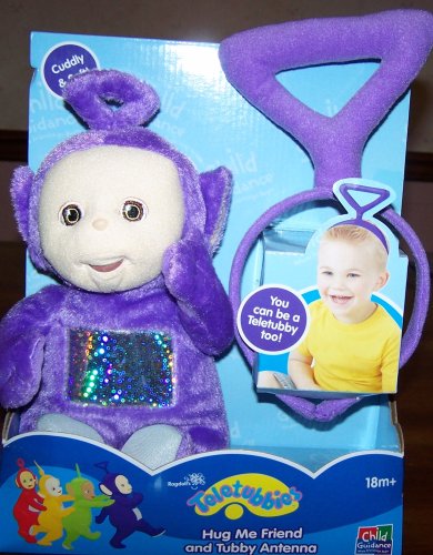 Teletubbies - Plush - Tinky Winky with Antenna
