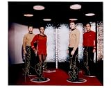 James Doohan, Walter Koenig, Nichelle Nichols & George Takei autographed 8x10 Star Trek photo