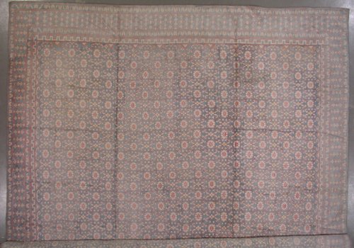 13x20 ANTIQUE COTTON AGRA ORIENTAL AREA RUG CARPET 