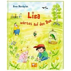 Lisa wartet auf den Bus
