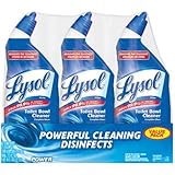Lysol Toilet Bowl Cleaner Triple Value Pack, 72 Ounce (Pack of 4)