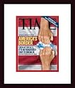 America's Border / TIME Cover: September 20, 2004, Framed Art Print by TIME Magazine
