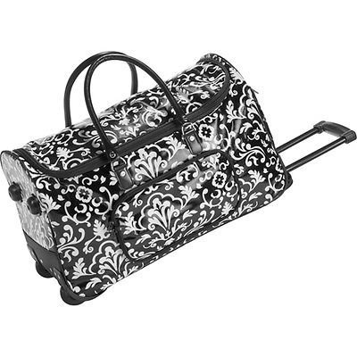 Olympia Fashion Rolling Shopper Tote DB