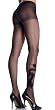 Dragon Tattoo Sheer Pantyhose With Rhinestone Eyes